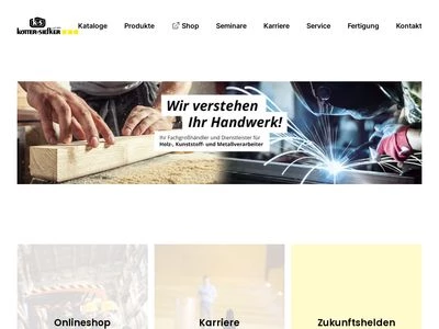 Website von Kötter + Siefker GmbH + Co. KG