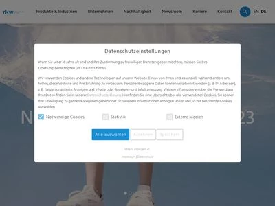 Website von RKW SE