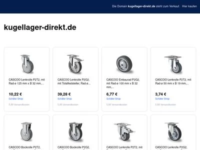 Website von Kugellager-Direkt e.K.