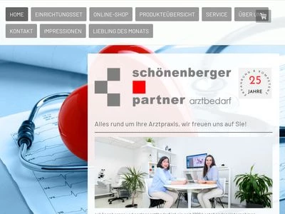 Website von Schönenberger und Partner