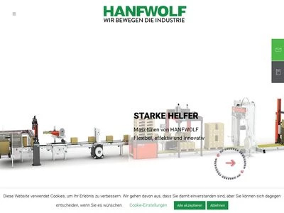 Website von Hanfwolf GmbH & Co. KG