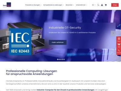 Website von InoNet Computer GmbH