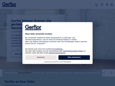 Website von Gerflor Mipolam GmbH