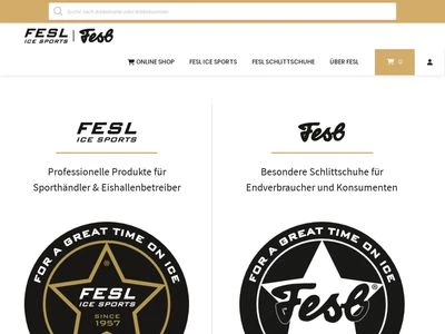 Website von Sportartikel Ch. Fesl. e.K.