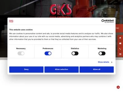 Website von GKS-PERFEKT - Georg Kramp GmbH & Co. KG