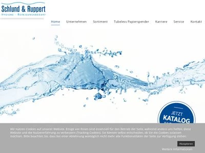 Website von Schlund & Ruppert Vertriebs GmbH