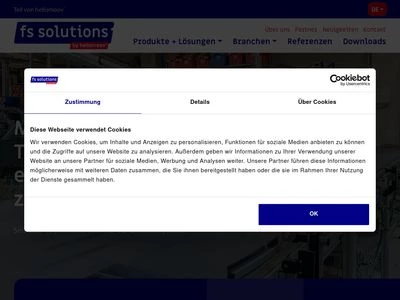 Website von FS Solutions GmbH