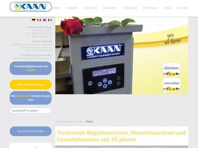 Website von KAAN® GmbH