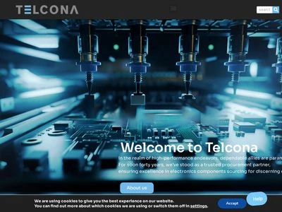 Website von Telcona AG