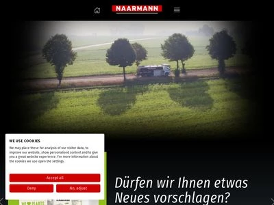 Website von Privatmolkerei Naarmann GmbH