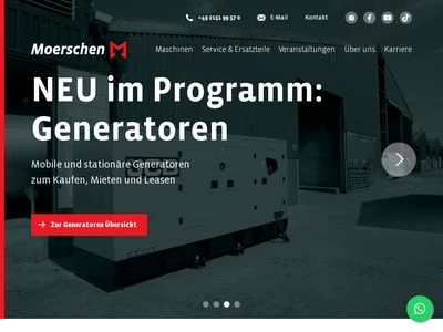 Website von Heinrich Moerschen GmbH & Co. KG