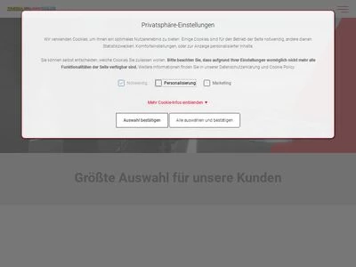 Website von AKKU Mäser GmbH