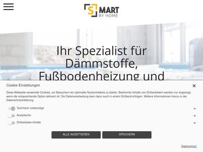 Website von Smart by Home GmbH