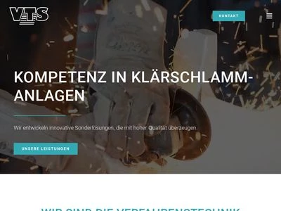 Website von Verfahrenstechnik Schweitzer GmbH