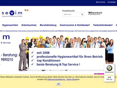 Website von Erol Sevim