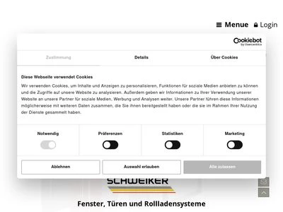 Website von Robert Schweiker GmbH