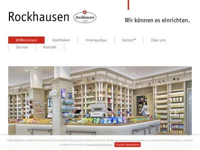 Website von Ernst Rockhausen Söhne GmbH & Co. KG