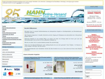 Website von Sigrun Hahn e.K.