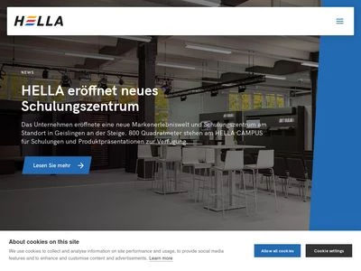 Website von HELLA Sonnen- und Wetterschutztechnik GmbH