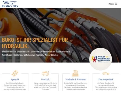 Website von BüKo AG