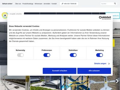 Website von Simplified Safety GmbH