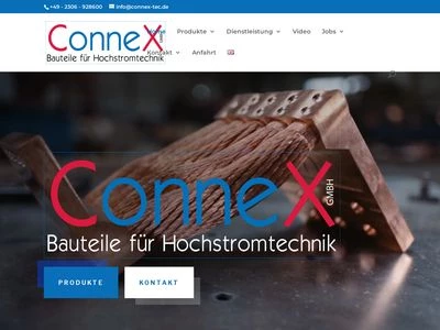 Website von CONNEX GmbH