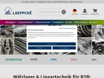 Website von EISENHART LAEPPCHE GMBH