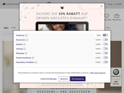 Website von moses. Verlag GmbH