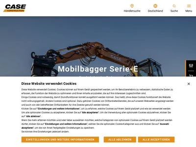 Website von CNH Deutschland GmbH