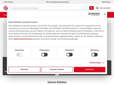 Website von Oskar Böttcher GmbH & Co. KG