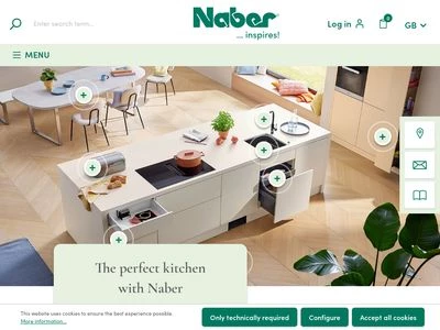 Website von Naber GmbH