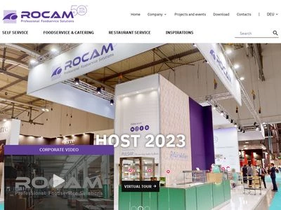 Website von Rocam Losi srl