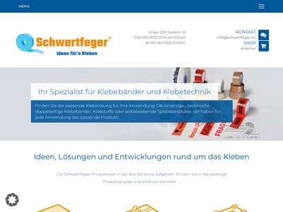 Website von Friedrich Schwertfeger GmbH & Co. KG