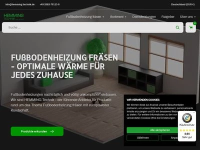 Website von Hemming Technik GmbH & Co.KG