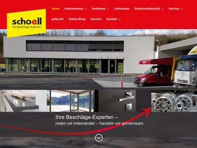 Website von Hermann Schoell GmbH & Co. KG