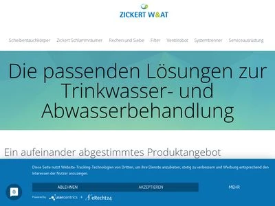 Website von Zickert W&AT UG (haftungsbeschränkt)