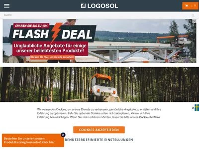 Website von LOGOSOL GmbH