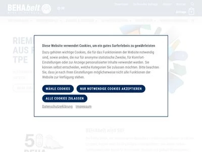 Website von BEHA Innovation GmbH