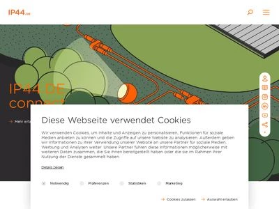 Website von IP44 Schmalhorst GmbH & Co. KG