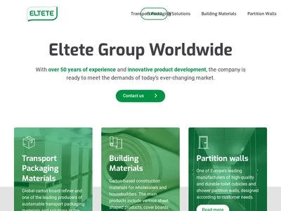 Website von Eltete TPM Ltd