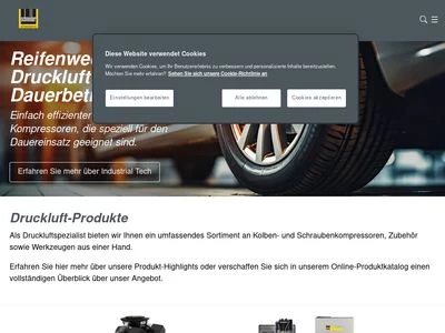 Website von MultiAir Germany GmbH Schneider airsystems