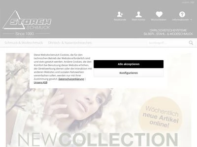 Website von Storch-Schmuck e.K.