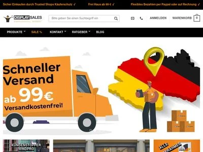 Website von GS Goodstore Germany GmbH