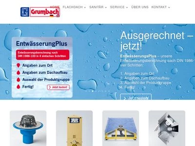 Website von Karl Grumbach GmbH & Co. KG