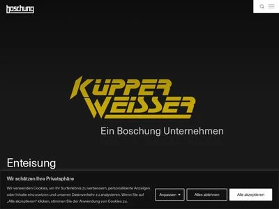 Website von Marcel Boschung AG