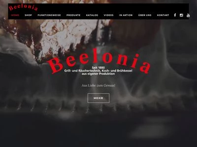 Website von Beelonia GmbH