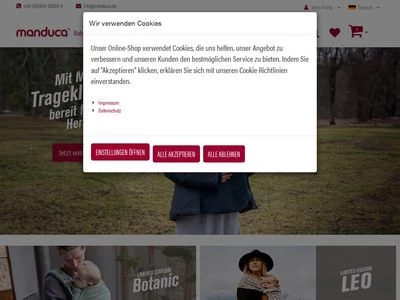 Website von Wickelkinder GmbH