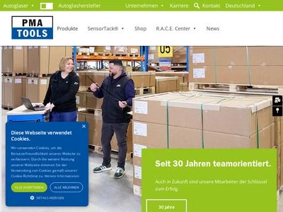 Website von PMA/TOOLS AG