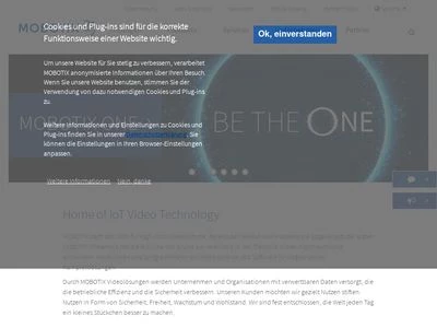 Website von MOBOTIX AG
