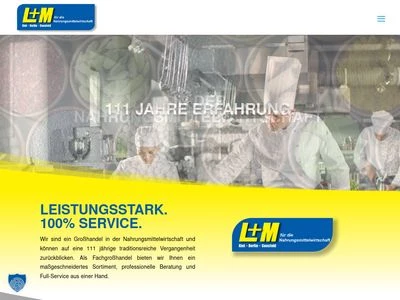 Website von Luckfiel & Mann GmbH